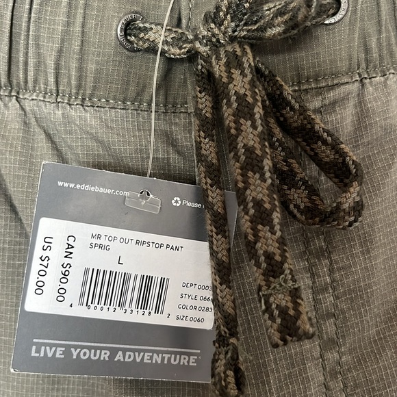 NWT Eddie Bauer Ripstop Pants! ⭐️ - Picture 6 of 10